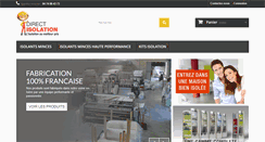 Desktop Screenshot of direct-isolation.com