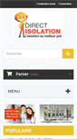 Mobile Screenshot of direct-isolation.com